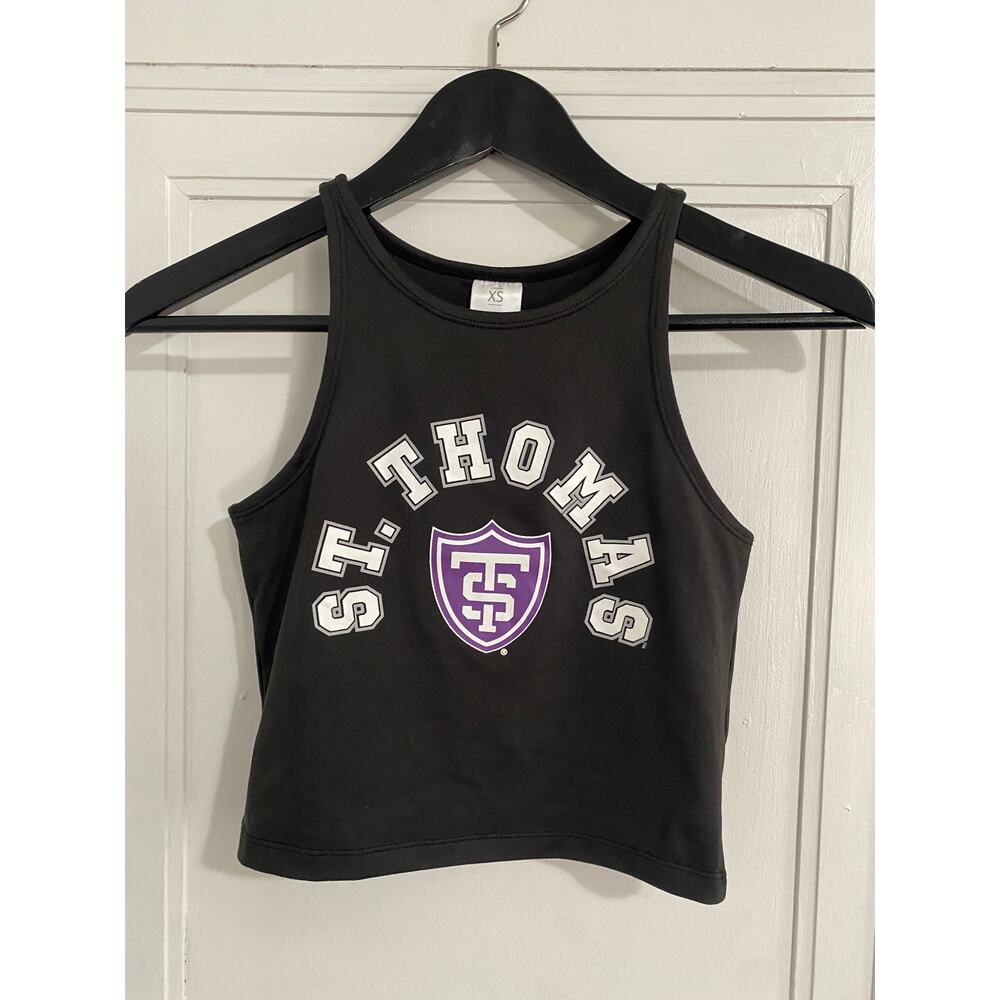 NWT University of St. Thomas Tommies Cropped Tank Top Size XS
